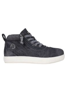 Billy Black Acid Wash D|R Short Wrap High Tops Zapatos