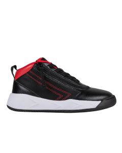 Billy Black/Red Sport Hoop Athletic Sneakers Zapatos