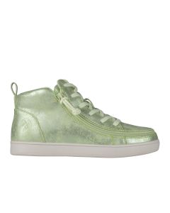 Billy Cucumber Green Sneaker Lace Mid Tops Zapatos