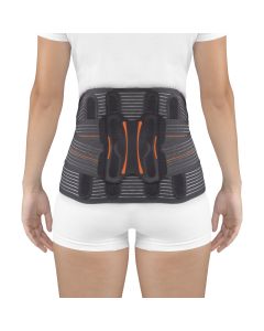 Orliman Faja Sacrolumbar Semirrígida Lumbitron Elite Duo Corta