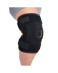 Orliman Rodillera Envolvente con Articulaciones Biaxiales y Refuerzos Metálicos