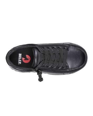 Billy Black Leather Classic D|R II Low Tops Zapatos