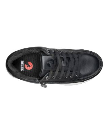 Billy Black Leather Comfort Plush Zapatos