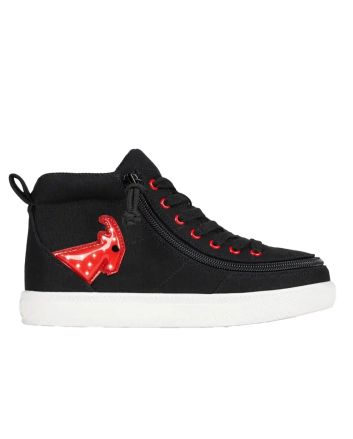 Billy Black/Red Light Ups Classic D|R High Tops Zapatos