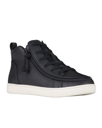 Billy Black Sneaker Lace Mid Tops Zapatos