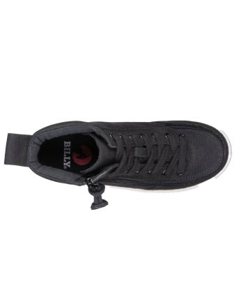 Billy Black/White Classic Lace High Tops Zapatos