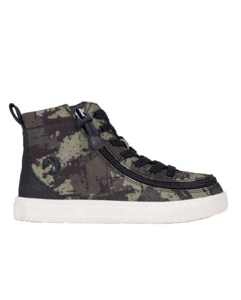 Billy Camo/White Classic Lace High Tops Zapatos