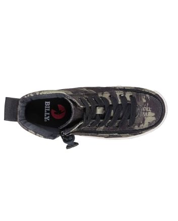 Billy Camo/White Classic Lace High Tops Zapatos