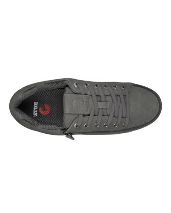 Billy Charcoal Suede Comfort Plush Zapatos