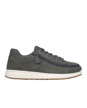 Billy Charcoal Suede Comfort Plush Zapatos