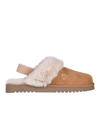 Billy Chestnut Cozy Sling Scuff Zapatillas