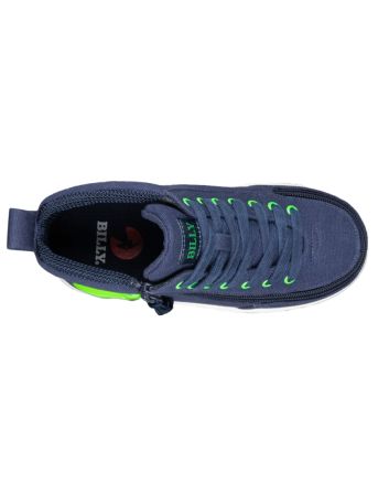 Billy Navy/Green Light Ups Classic D|R High Zapatos