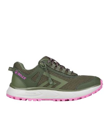 Billy Olive/Pink Inclusion Trail Zapatos