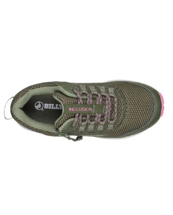 Billy Olive/Pink Inclusion Trail Zapatos