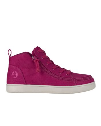 Billy Orchid Flower Sneaker Lace Mid Tops Zapatos