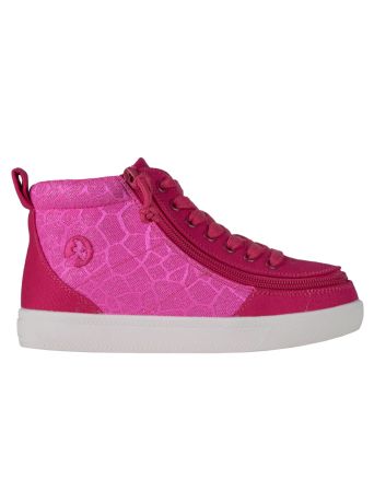 Billy Pink Print Classic D|R's High Top Zapatos