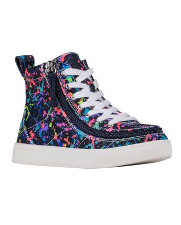 Billy Sasha Splatter Classic Lace High Tops Zapatos