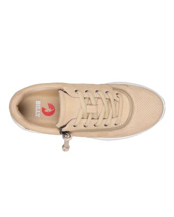 Billy Tan Suede Comfort Jogger Zapatos
