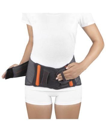 Orliman Faja Sacrolumbar Semirrígida Lumbitron Elite Duo Corta