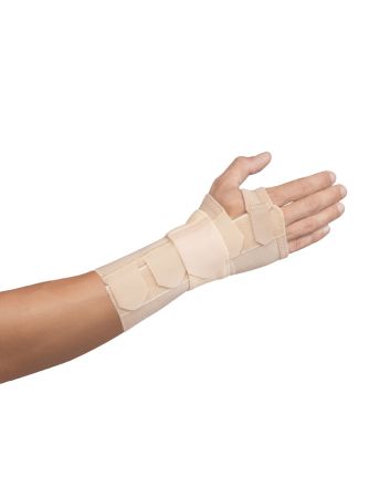 Orliman Muñequera Elástica Abierta Larga con Férula