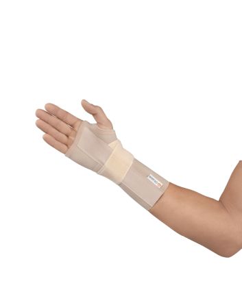 Orliman Muñequera Elástica Abierta Larga con Férula