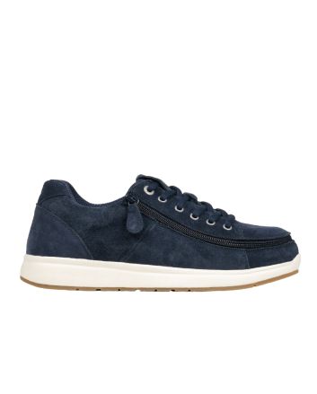 Billy Navy Suede Comfort Plush Zapatos