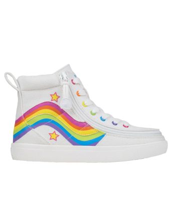 Billy Wavy Rainbow Classic Lace High Zapatos