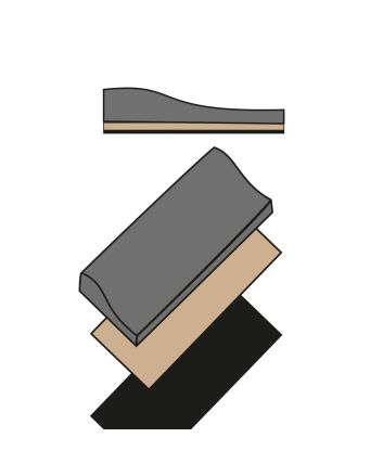 MORENO.care Orthoform Milling Stripe XC50-25