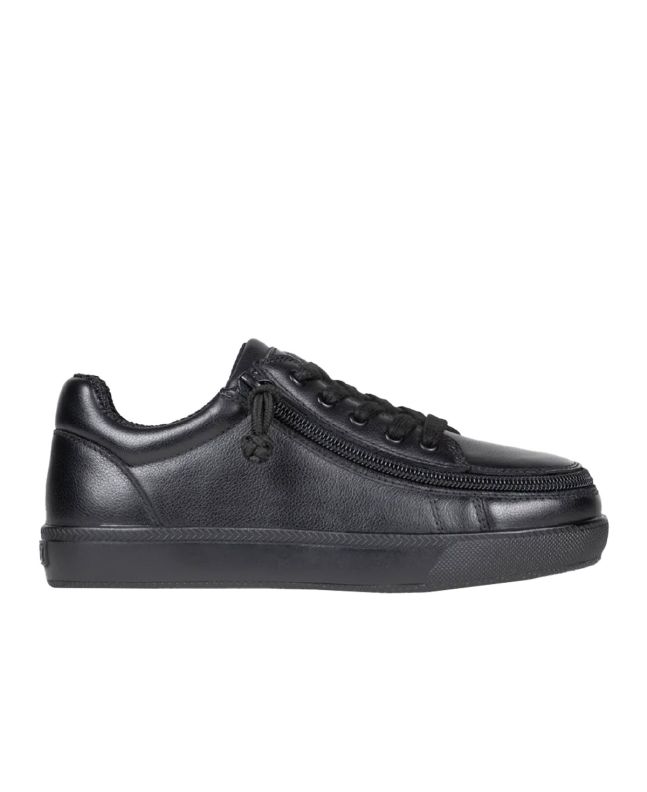 Billy Black Leather Classic D|R II Low Tops Zapatos