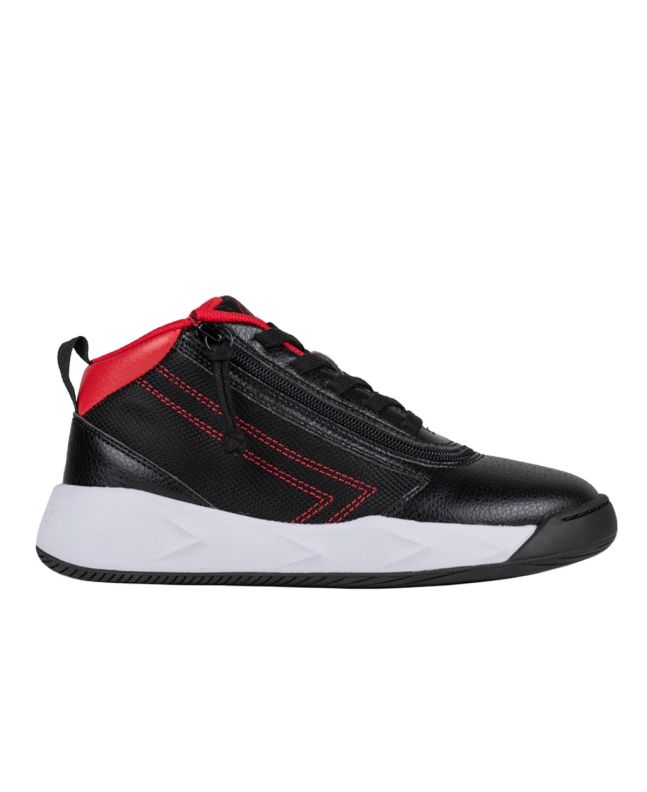 Billy Black/Red Sport Hoop Athletic Sneakers Zapatos