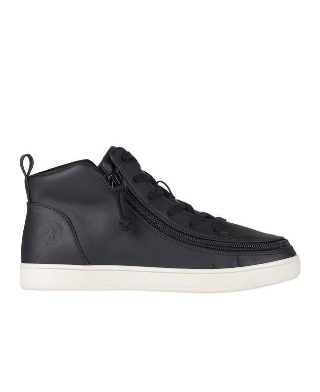 Billy Black Sneaker Lace Mid Tops Zapatos
