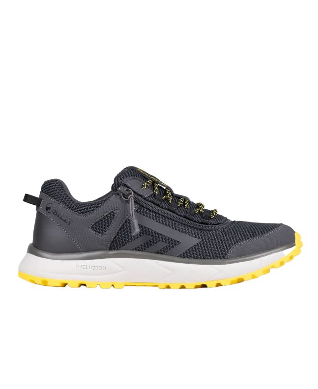 Billy Charcoal/Yellow Inclusion Trail Sneakers Zapatos