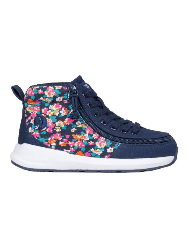 Billy Navy/Floral Goat High Top Zapatos
