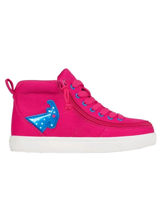 Billy Pink/Blue Light Ups Classic D|R High Tops Zapatos