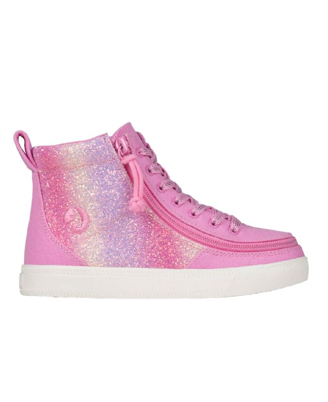 Billy Pink Glitz Classic Lace High Zapatos