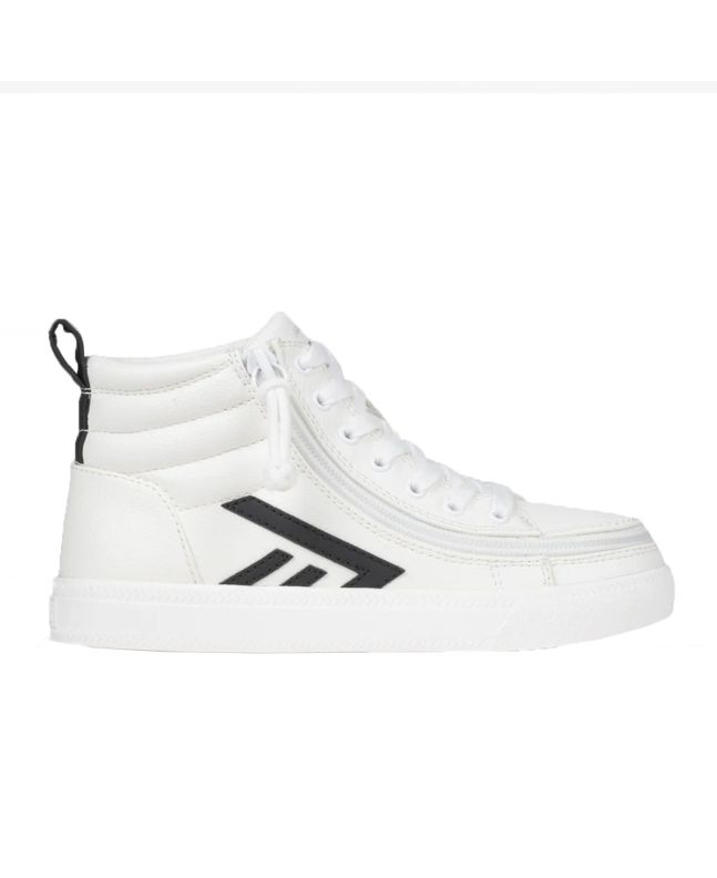 Billy White/Black CS High Zapatos