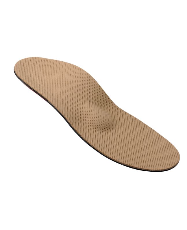 Moreno.care Plantilla de cuero Flex-Line con soporte