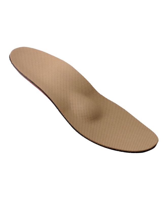 Moreno.care Plantilla de cuero Flex-Line con soporte para mujer
