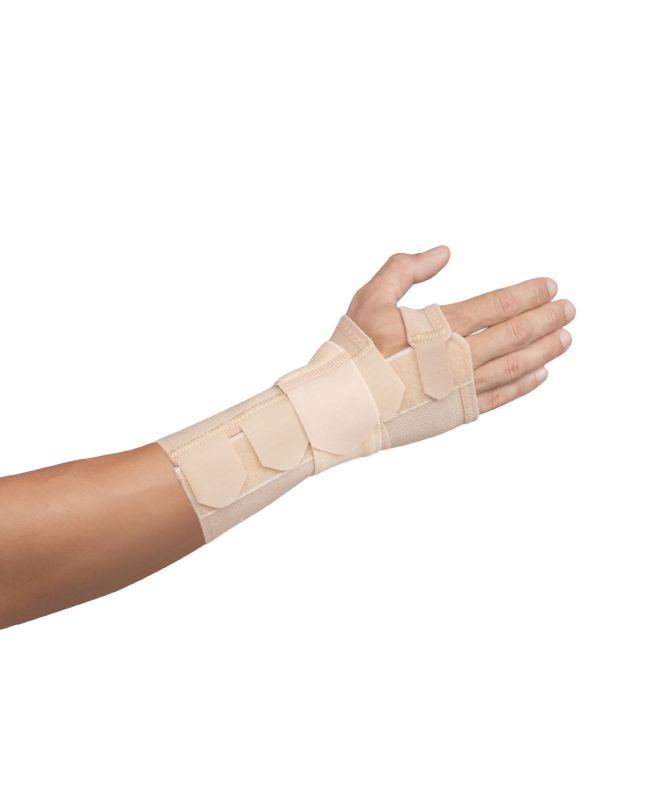 Orliman Muñequera Elástica Abierta Larga con Férula