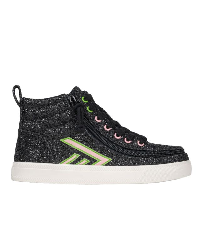 Billy Wicked Black Glitz CS High Zapatos para Ortesis
